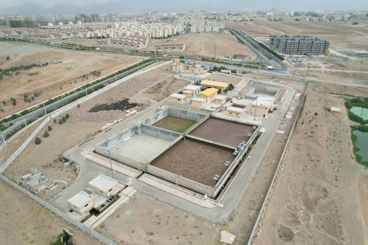 افزایش دو برابری ظرفیت تولید پساب تصفیهخانه فاضلاب شهر جدید مهستان