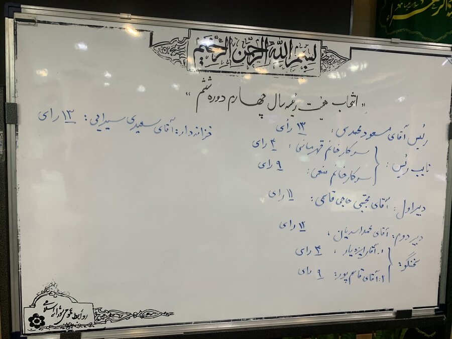 ترکیب جدید هیئت رئیسه شورای شهر کرج مشخص شد
