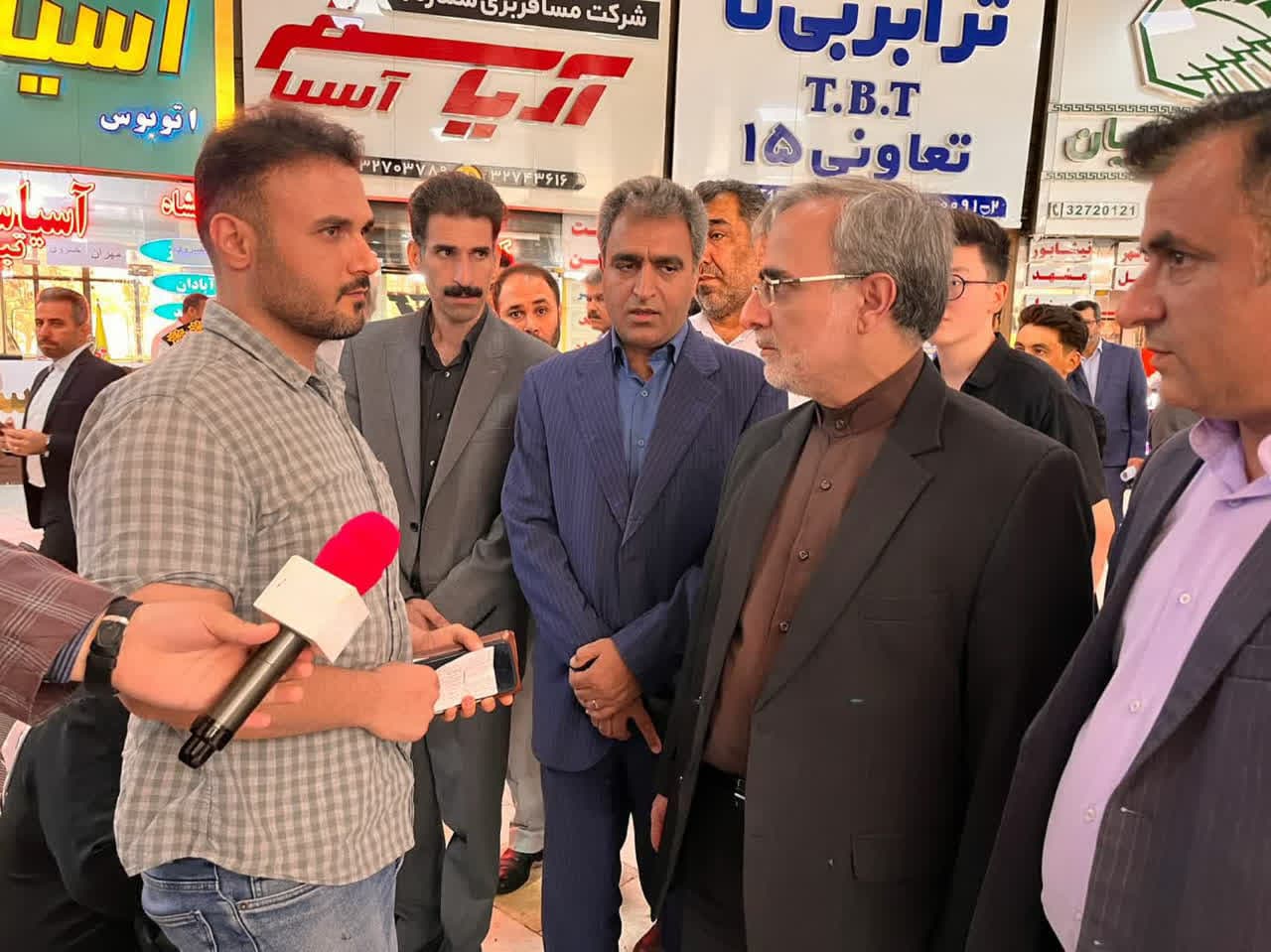 بازدید دادستان عمومی و انقلاب کرج از «پایانه شهید کلانتری کرج»